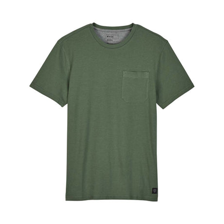 Fox Mens Level Up Pocket Tee (2024) in Hunter Green
