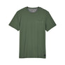 Fox Mens Level Up Pocket Tee (2024) in Hunter Green