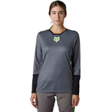 Fox Womens Defend Race Long Sleeve Jersey (2023)