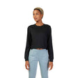 Fox Womens Balance Crew Sweatshirt (2023) in Black