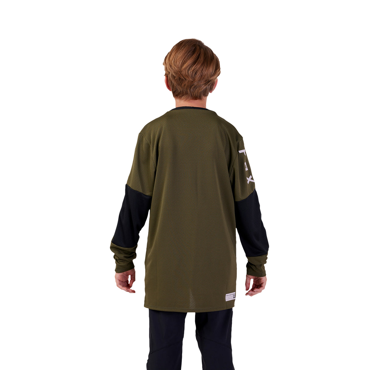 Fox Youth Defend Long Sleeve Jersey (2026)