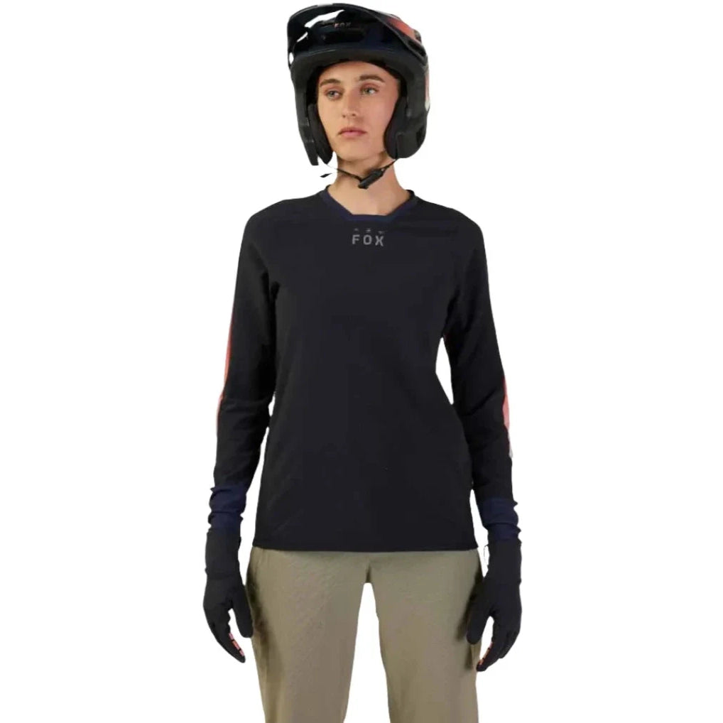 Fox Womens Defend Thermal Lunar Long Sleeve Jersey (2023)
