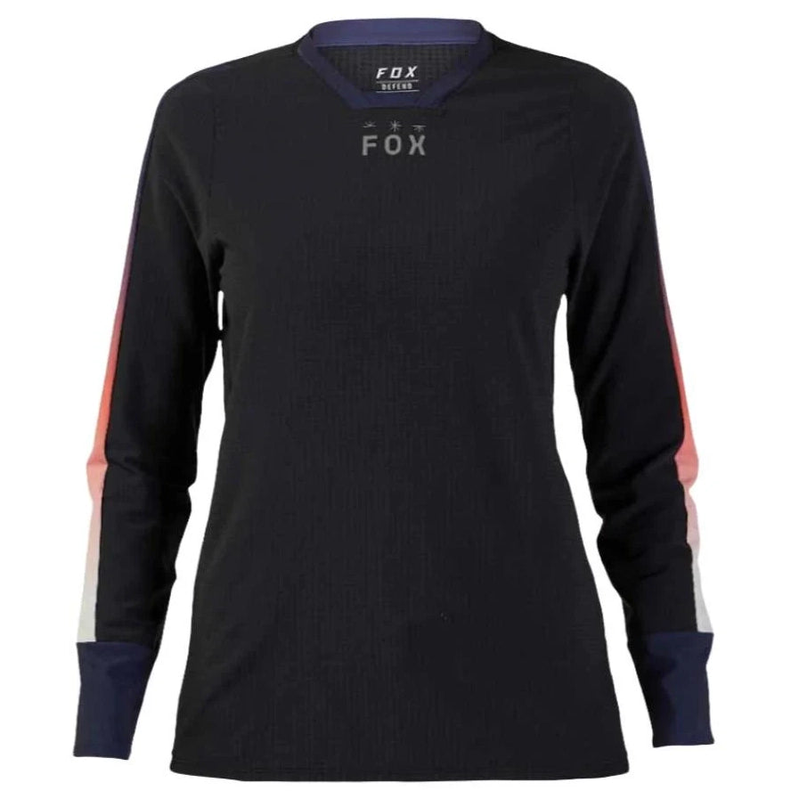 Fox Womens Defend Thermal Lunar Long Sleeve Jersey (2023)