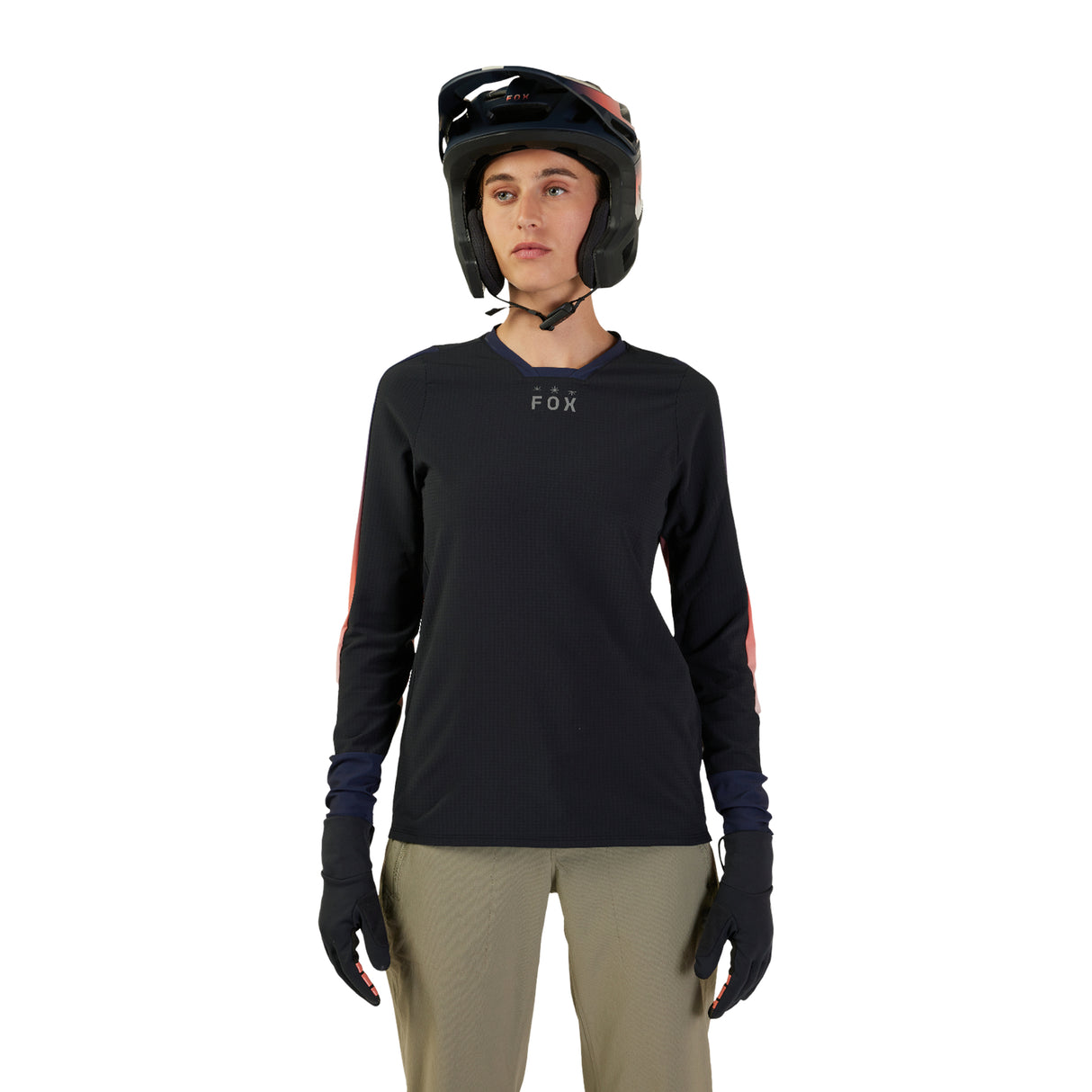 Fox Womens Defend Thermal Lunar Long Sleeve Jersey (2023)