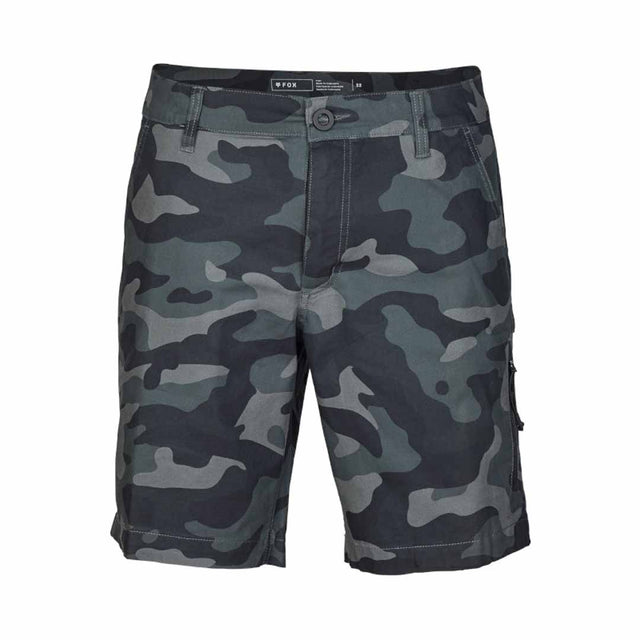 Fox Mens Essex Camo 3.0 Shorts (2025) in Black Camo