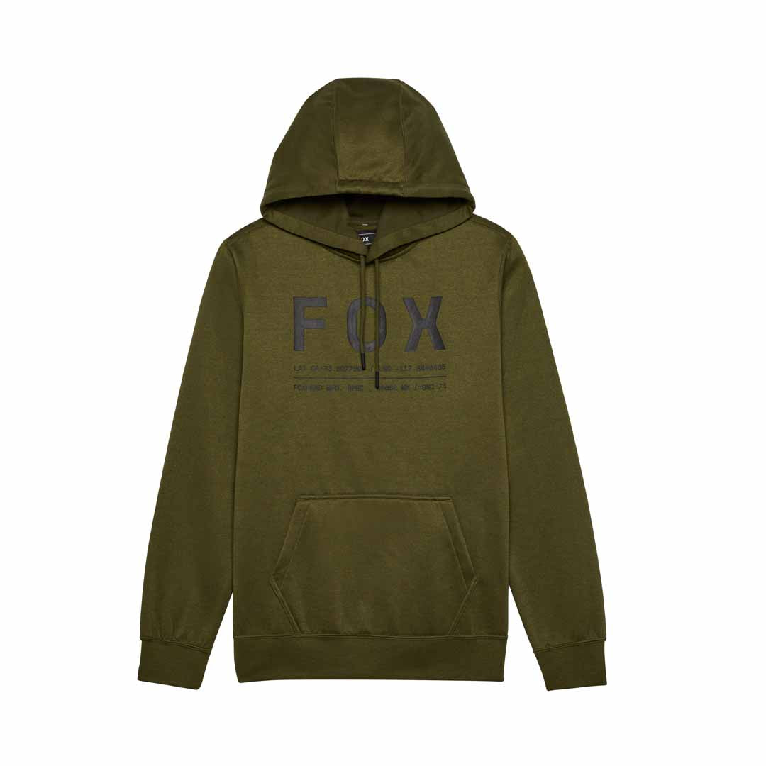 Fox Mens Non Stop Pullover Hoodie (2025) in Olive Green
