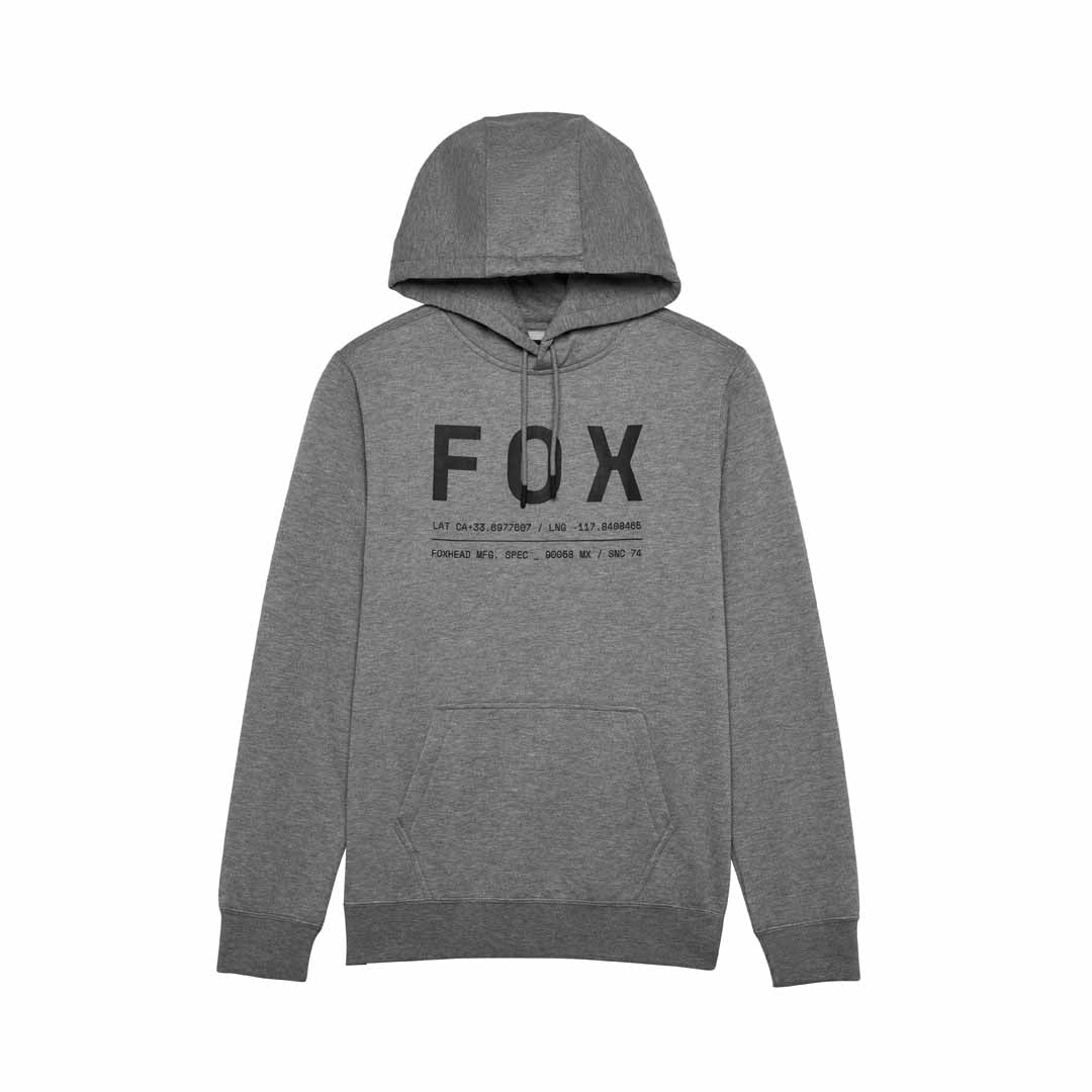 Fox Mens Non Stop Pullover Hoodie (2025) in Heather Graphite
