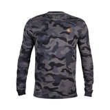 Fox Mens Head Camo Long Sleeve Tech Tee (2024) in Black Camo