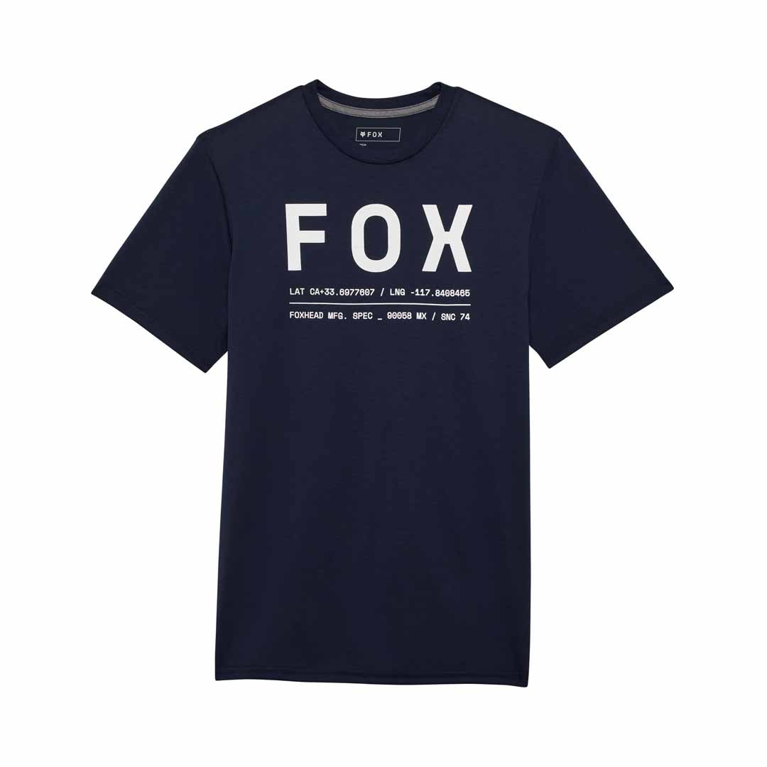 Fox Mens Non Stop Tech Tee (2025) in Midnight Blue