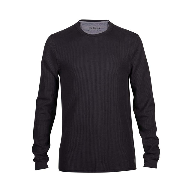 Fox Mens Level Up Thermal Long Sleeve Shirt (2023) in Black