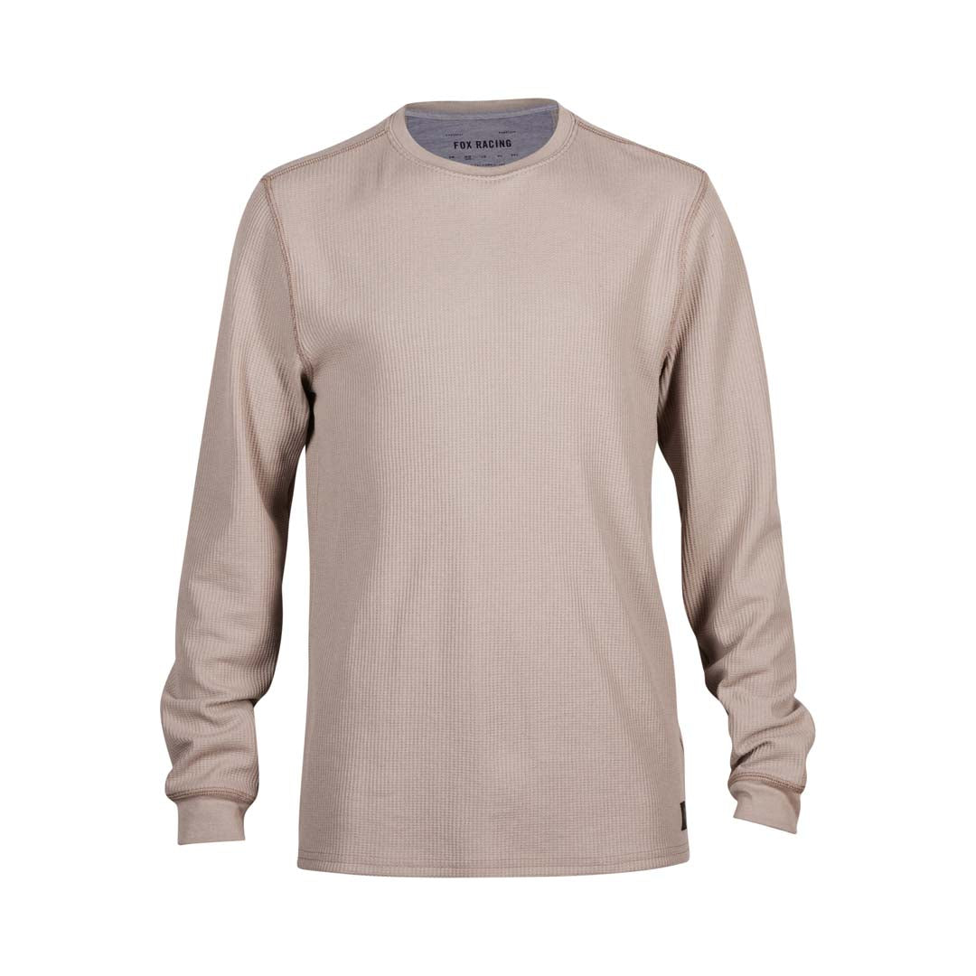 Fox Mens Level Up Thermal Long Sleeve Shirt (2023) in Taupe