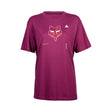 Fox Withered Women's Oversized Short Sleeve Tee (2023) in Magnetic