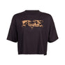 Fox Womens Cienega Crop Tee (2023) in Black