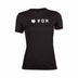 Fox Womens Absolute Tech Tee (2025) in Black
