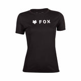 Fox Womens Absolute Tech Tee (2025) in Black