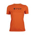 Fox Womens Absolute Tech Tee (2025) in Burnt Orange