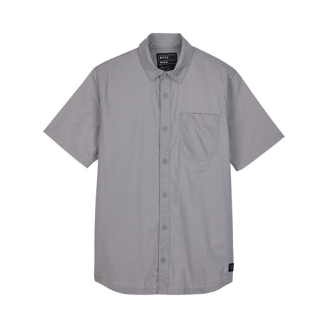 Fox Mens Roger Woven Shirt (2024) in Steel Grey
