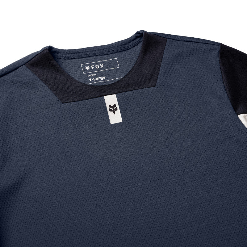 Fox Youth Defend Long Sleeve Jersey (2026)