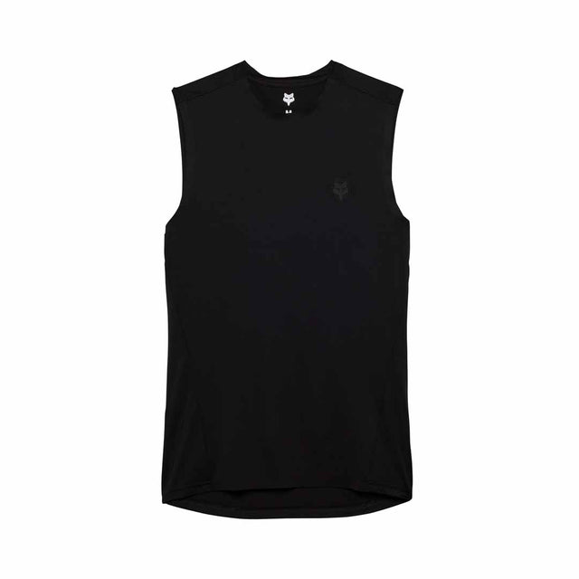 Fox Mens Tecbase Sleeveless Shirt (2025) in Black