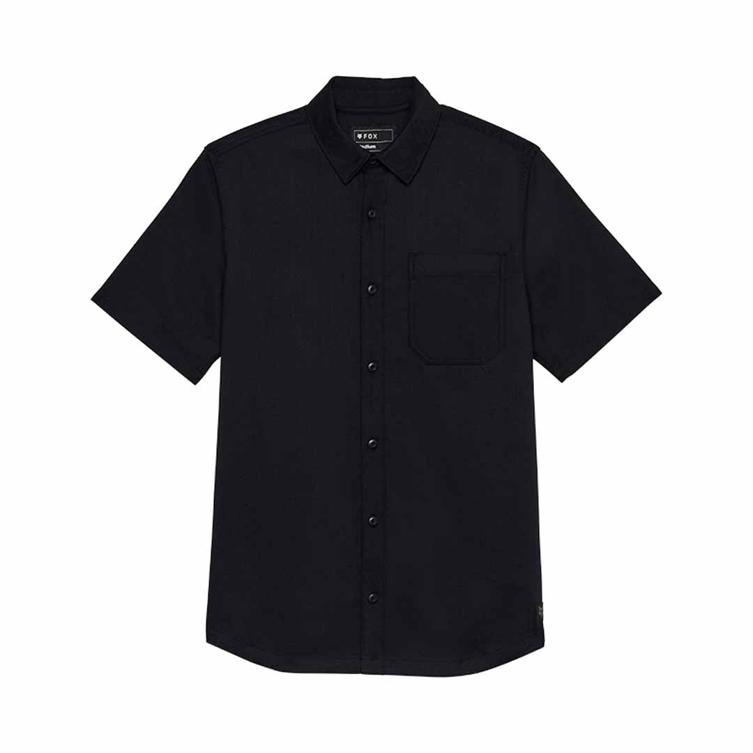 Fox Mens Level Up Woven Shirt (2024) in Black