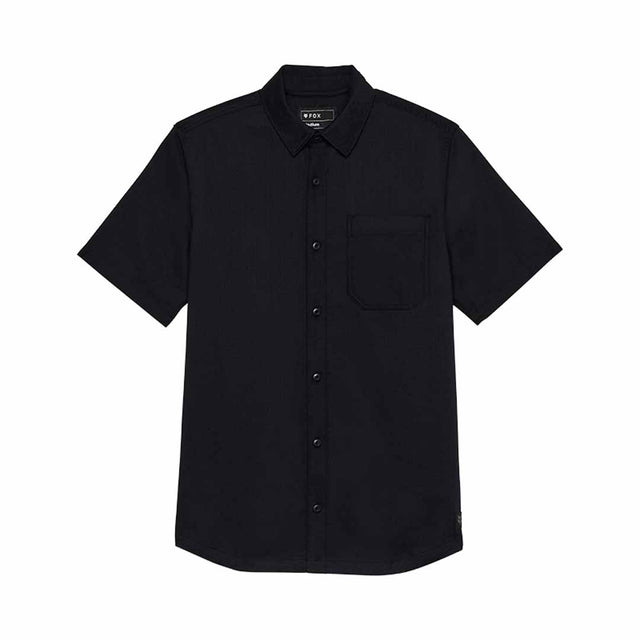 Fox Mens Level Up Woven Shirt (2024) in Black
