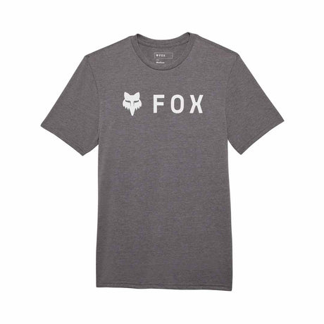 Fox Mens Absolute Tech Tee (2025) in Heather Graphite
