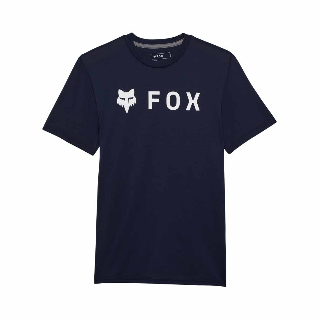 Fox Mens Absolute Tech Tee (2025) in Midnight Blue