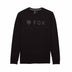 Fox Mens Absolute Long Sleeve Tech Tee (2025) in Black/Black