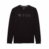 Fox Mens Absolute Long Sleeve Tech Tee (2025) in Black/Black