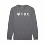 Fox Mens Absolute Long Sleeve Tech Tee (2025) in Heather Graphite