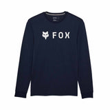 Fox Mens Absolute Long Sleeve Tech Tee (2025) in Midnight Blue