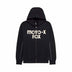 Fox Mens Moto-X Oversized Zip Hoodie (2026) in Black