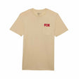 Fox Mens Big F Premium Tee (2025) in Cream