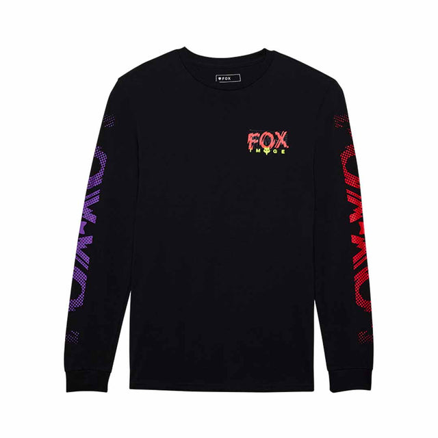 Fox Mens Energy Long Sleeve Premium Tee (2024) in Black