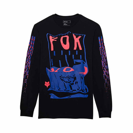Fox Mens Emotion Blast Long Sleeve Premium Tee (2024) in Black