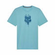 Fox Mens Bark Tech Tee (2025) in Vintage Wash Blue
