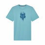 Fox Mens Bark Tech Tee (2025) in Vintage Wash Blue