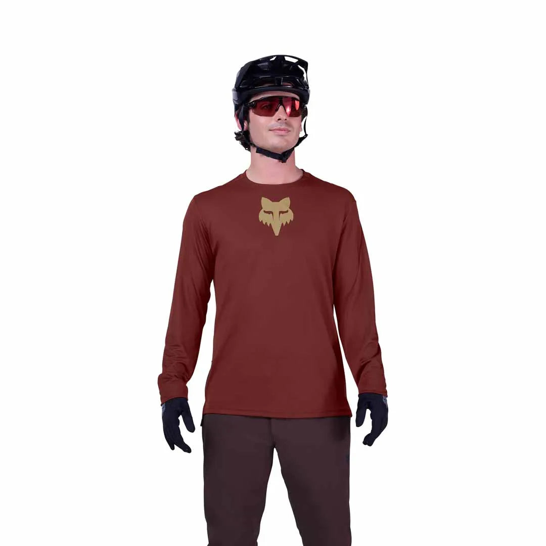 Fox Mens Ranger Fox Head Long Sleeve Jersey (2025)