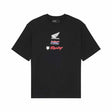 Fox Mens Honda Oversized Tee (2025) in Black