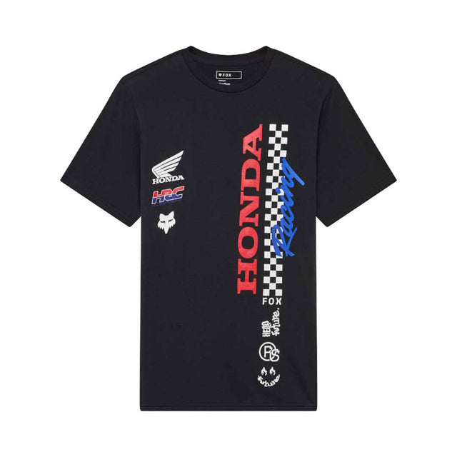 Fox Mens Honda Tee (2025) in Black
