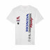 Fox Mens Honda Tee (2025) in Optic White