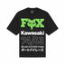Fox Mens Kawasaki Oversized Tee (2025) in Black