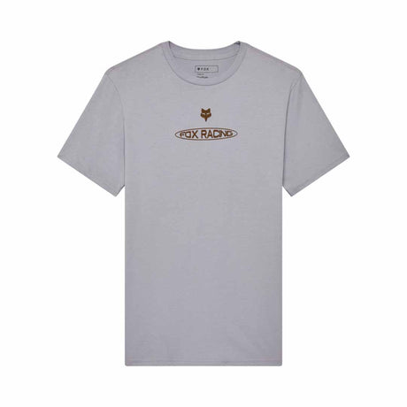 Fox Mens Planet Moto Premium Tee (2025) in Steel Grey