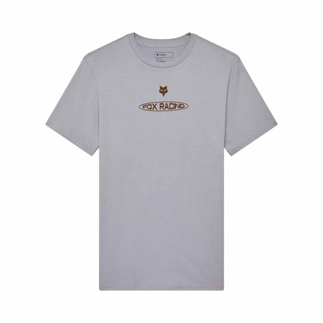 Fox Mens Planet Moto Premium Tee (2025) in Steel Grey