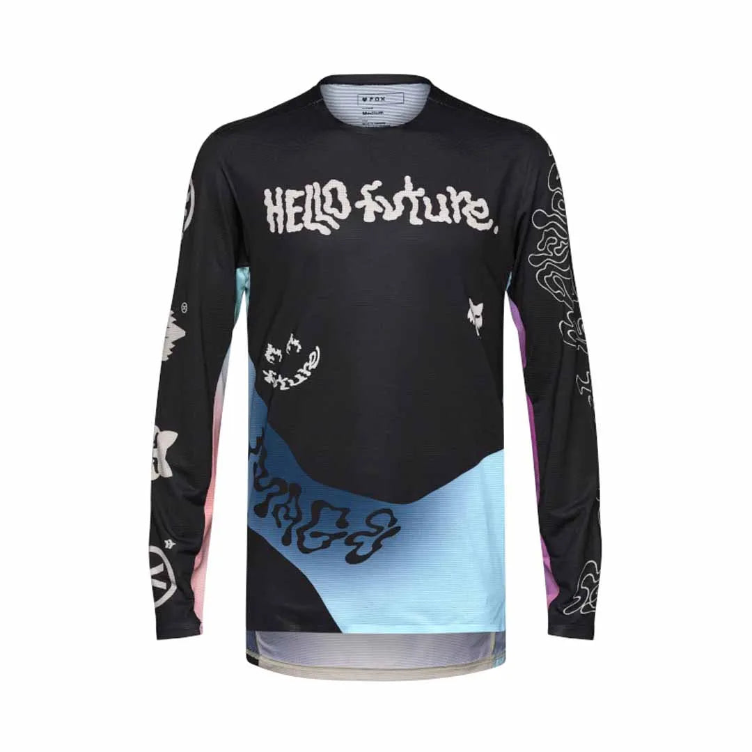 Fox Mens Flexair Hello Future Long Sleeve Jersey