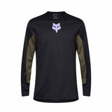 Fox Youth Defend Long Sleeve Jersey Park (2025)