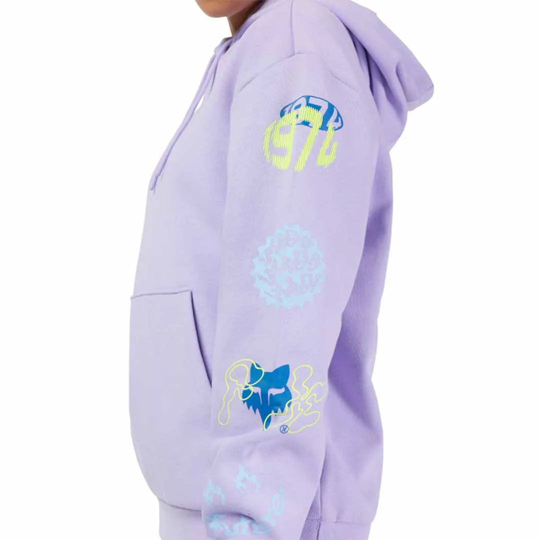 Fox Womens Hello Future Fleece Pullover Hoodie