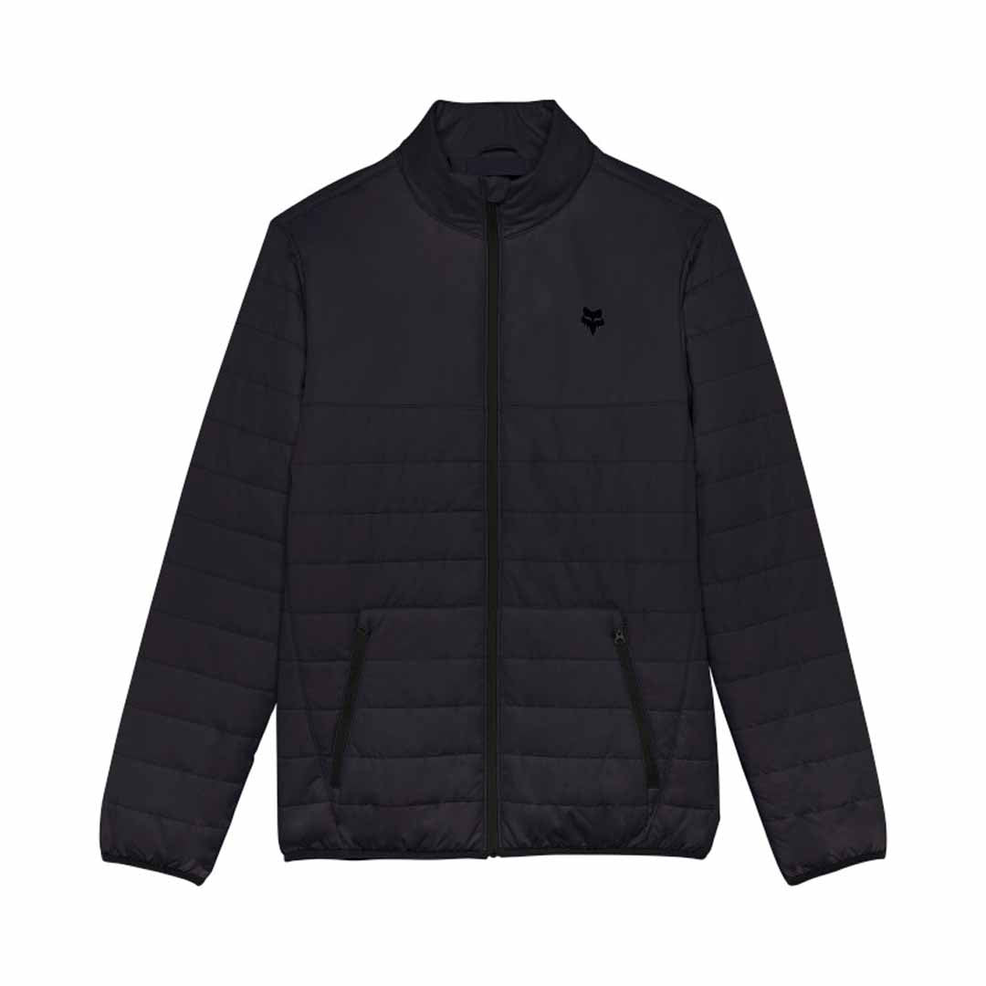 Fox Mens Howell Puffy Jacket (2024) in Black/Black