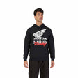 Fox Mens Honda Pullover Hoodie (2025) in Black