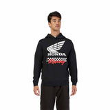 Fox Mens Honda Pullover Hoodie (2025) in Black